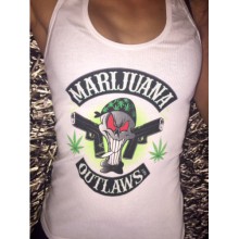 Marijuana Outlaws Women’s Tank Top